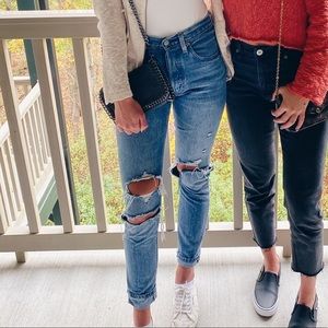 Levis 501 old hangout jeans